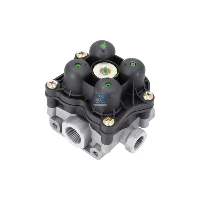 Valve de protection 4 circuits, M16 x 1,5, M22 x 1,5, max. 20 bar, Po21: 6.3 bar, Po22: 6.3 bar, Po23: 5.8 bar, Po24: 5.8 bar