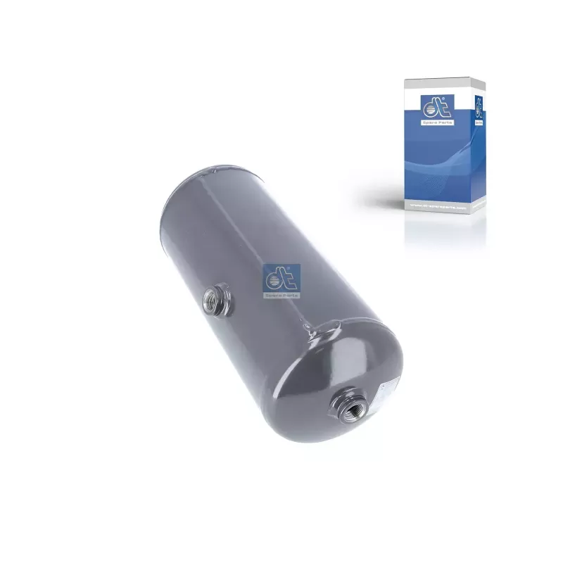 Réservoir à air, 6 l, D: 165 mm, M22 x 1,5, L: 401 mm, 20 bar Pour Volvo B5, B6, B7, F, FL, B9 - 20714525