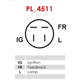 Régulateur d’alternateur CARGO 132831, DENSO 126000-0344, 126000-0570, 126000-1350, HONDA 31150-PE7-661, 31150-PE7-662