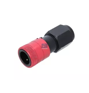 Main d'accouplement, rouge, M16 x 1,5 Pour Renault C-Serie, K-Serie, Kerax, Magnum, Midliner, Premium, T-Serie, Volvo FL