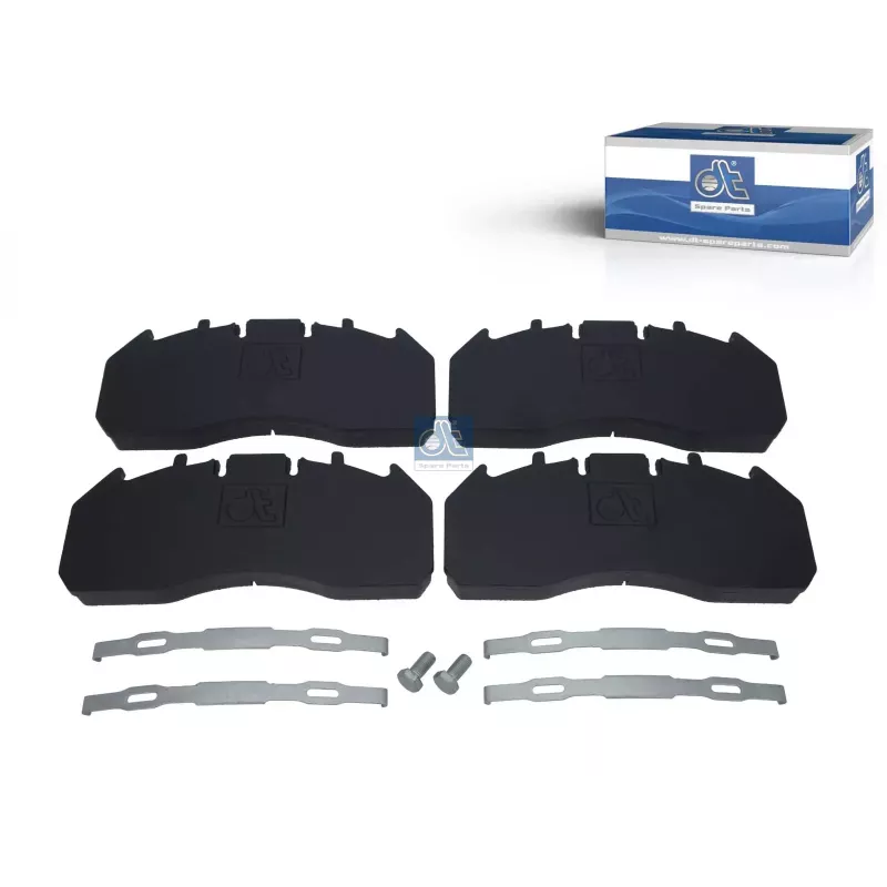 Kit de garnitures de disque de frein, W: 250 mm, S: 29 mm, H: 107 mm Pour Ford F-Max, Cargo - Renault Midlum, Premium, C-Serie