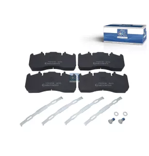 Kit de garnitures de disque de frein, W: 216 mm, S: 29 mm, H: 97 mm Pour Renault C-Serie, Magnum, Premium, T-Serie - Volvo FE
