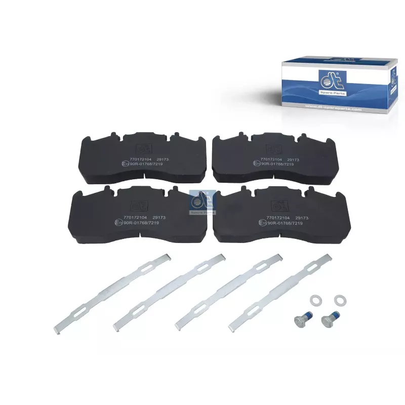 Kit de garnitures de disque de frein, W: 216 mm, S: 29 mm, H: 97 mm Pour Renault C-Serie, Magnum, Premium, T-Serie - Volvo FE