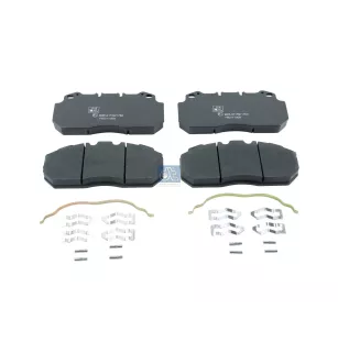 Kit de garnitures de disque de frein, W: 249 mm, S: 28 mm, H: 114.5 mm Pour Renault Magnum, Premium - Volvo B7 - 0008550611