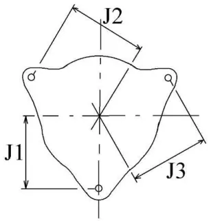14-Volt-Lichtmaschine