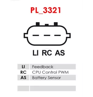 Régulateur d’alternateur AS-PL UD02927ARE, CARGO 333034, DENSO 126600-3490, MAGNETI MARELLI 940016013500, AMP0135