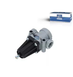 Valve de limitation de pression, M22 x 1,5, max. 20 bar, Pin: 10 bar, Pout: 7 bar Pour MAN Chassis, Lion's, N-Busse, S-Busse