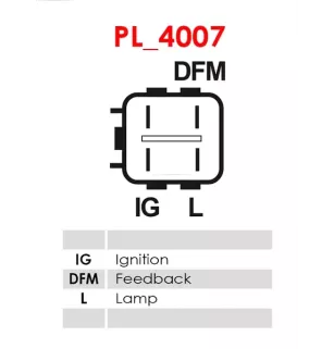 Régulateur d’alternateur AS-PL UD18736ARE pour UD46751ARE, ELECTROLOG REG6093, KRAUF ARN1096