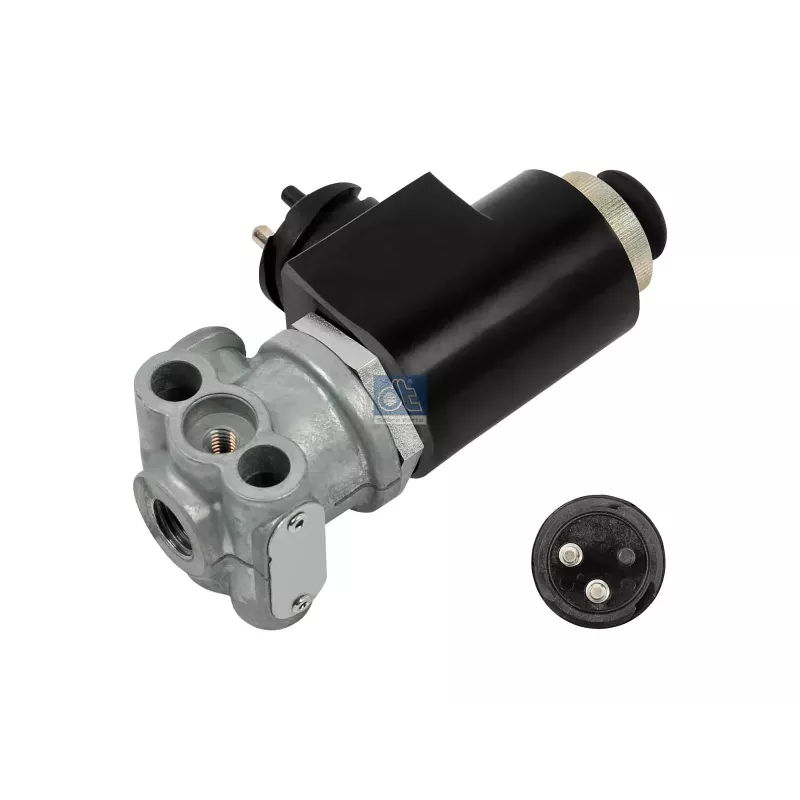 Electrovalve, 24 V, M12 x 1,5, max. 10 bar Pour MAN Chassis, F 7/8/9, G/M/F 90, Lion's, L/M/F/E 2000, N-Busse, S-Busse, TG-Serie