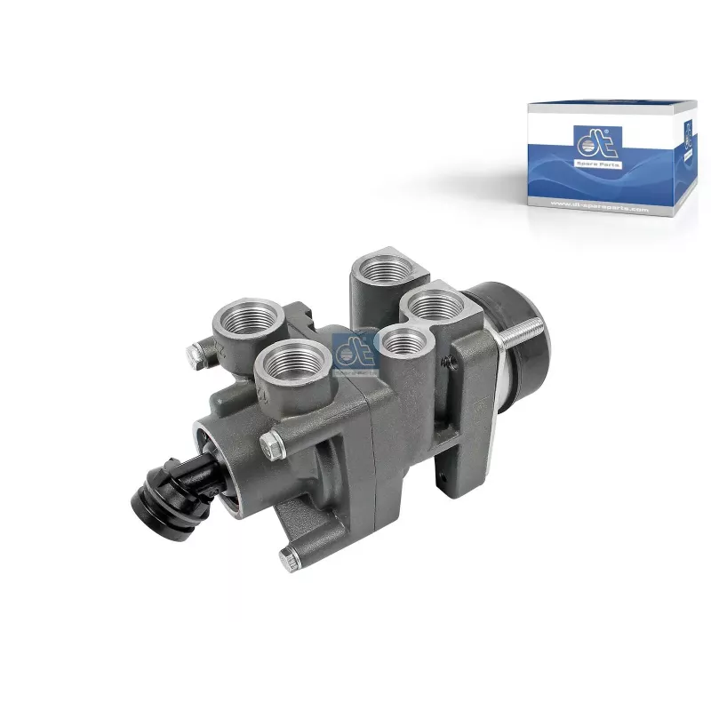Valve de frein à pied, M16 x 1,5, M22 x 1,5, max. 10.5 bar Pour MAN L/M/F/E 2000 - 81.52130.6148 - 81.52130.6150