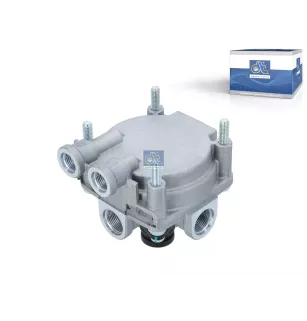 Valve de relais, M16 x 1,5, M22 x 1,5, max. 10 bar Pour DAF 45/55/65/75/85/95, XF, CF - MAN Chassis, Lion's, L/M/F/E 2000