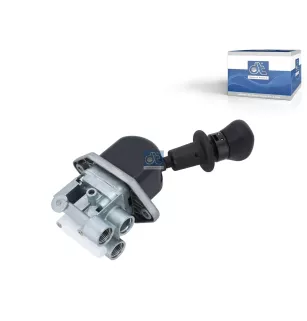 Valve de frein à main, sans coussin en caoutchouc M16 x 1,5, max. 10 bar Pour MAN Chassis, CLA, L/M/F/E 2000, TG-Serie