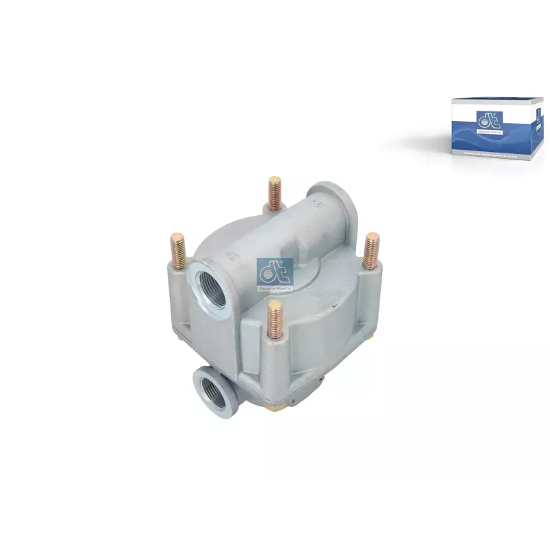 Valve de relais, M22 x 1,5, max. 10 bar Pour Iveco CityClass, EuroTech, M, P/PA, TurboStar, TurboTech - Mack Mid-Liner