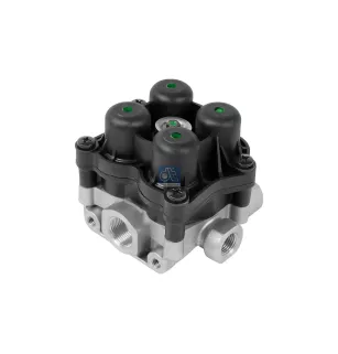 Valve de protection 4 circuits, M16 x 1,5, M22 x 1,5, max. 20 bar, Po21: 6.9 bar, Po22: 6.9 bar, Po23: 7 bar, Po24: 6.9 bar