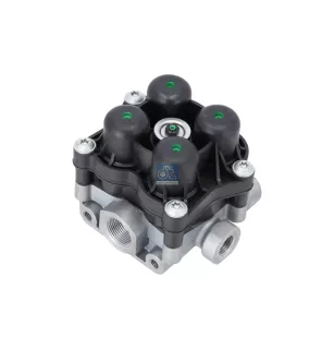 Valve de protection 4 circuits, M16 x 1,5, M22 x 1,5, max. 20 bar, Po21: 6.9 bar, Po22: 6.9 bar, Po23: 7 bar, Po24: 6.9 bar