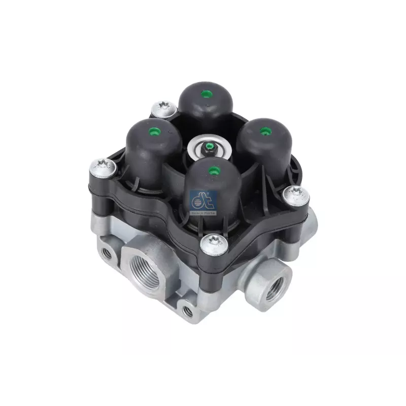 Valve de protection 4 circuits, M16 x 1,5, M22 x 1,5, max. 20 bar, Po21: 6.9 bar, Po22: 6.9 bar, Po23: 7 bar, Po24: 6.9 bar