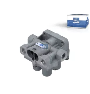 Valve de protection 4 circuits, M16 x 1,5, M22 x 1,5, max. 13 bar, Po21: 6.9 bar, Po22: 6.9 bar, Po23: 7 bar, Po24: 6.9 bar