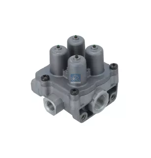 Valve de protection 4 circuits, M16 x 1,5, M22 x 1,5, max. 13 bar, Po21: 6.9 bar, Po22: 6.9 bar, Po23: 7 bar, Po24: 6.9 bar