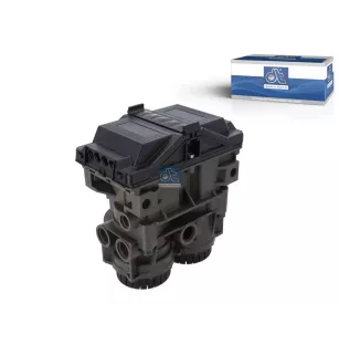 Valve EBS, reman. / sans retour pièce usée M16 x 1,5, M22 x 1,5, max. 12.5 bar Pour MAN Chassis, Lion's, N-Busse, S-Busse