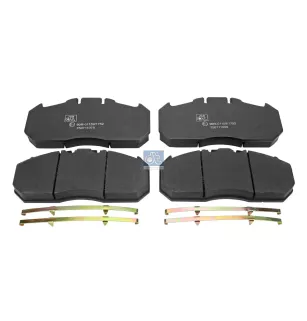 Kit de garnitures de disque de frein, W: 250 mm, S: 30 mm, H: 118 mm Pour MAN Chassis, G/M/F 90, Lion's, L/M/F/E 2000, N-Busse