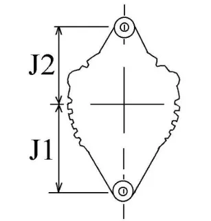 14-Volt-Lichtmaschine