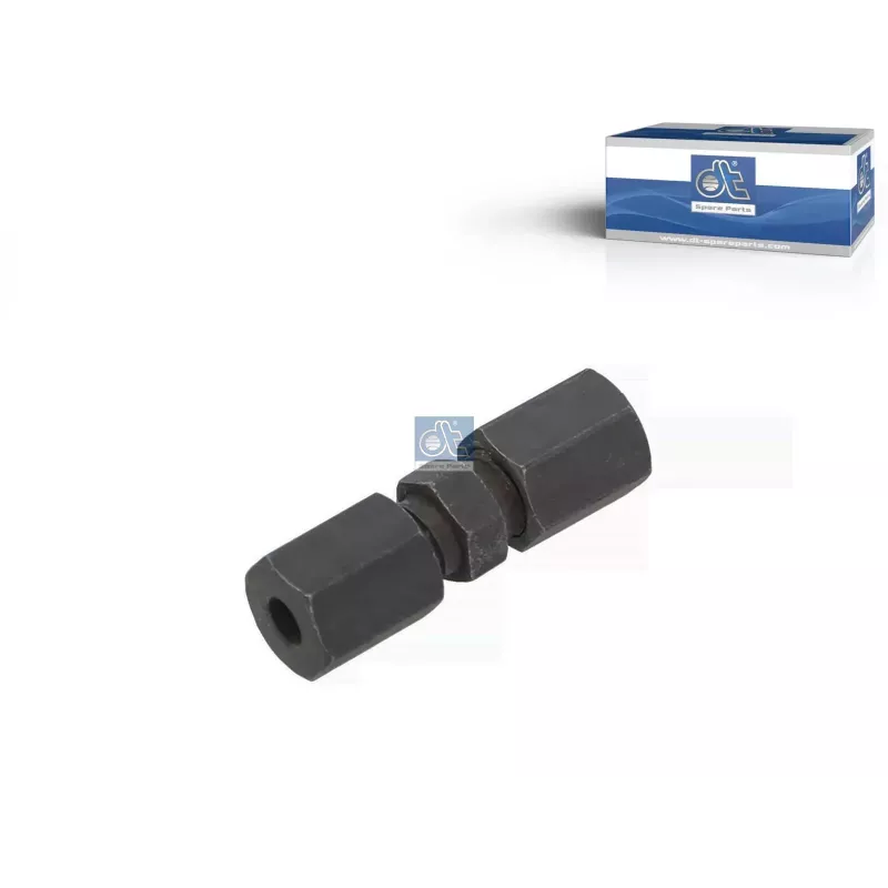 Raccord union, D: 4 mm Pour Mercedes-Benz OM 300 - (L-Serie), NG-Series (OM 400), SK-Series (OM 400) - 0029908568 Raccord union, D: 4 mm Pour Mercedes-Benz OM 300 - (L-Serie), NG-Series (OM 400), SK-Series (OM 400) - 0029908568