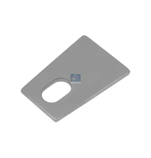Tôle de fixation, L: 54 mm, W: 28 mm, S: 3.5 mm Pour MAN Chassis, F 7/8/9, G/M/F 90, Lion's, L/M/F/E 2000, N-Busse, S-Busse