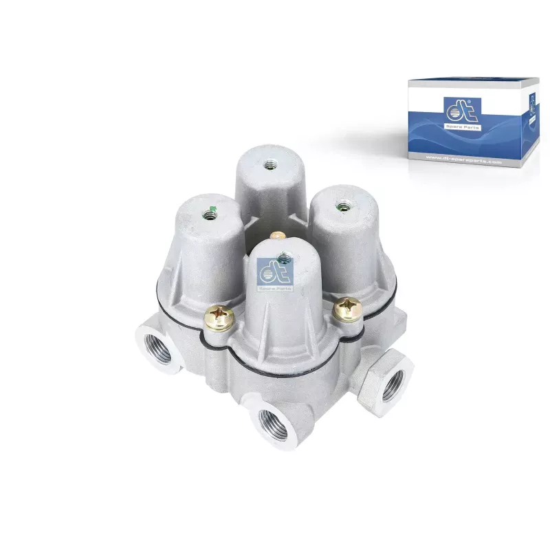 Valve de protection 4 circuits, M16 x 1,5, M22 x 1,5, max. 20 bar pour Iveco MK, MAN Chassis, F 7/8/9