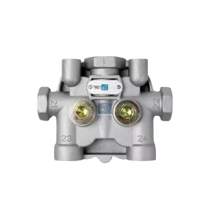 Valve de protection 4 circuits, M16 x 1,5, M22 x 1,5, max. 20 bar pour Iveco MK, MAN Chassis, F 7/8/9