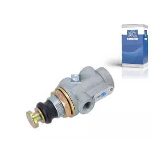 Valve de frein moteur, avec tappet acier, M12 x 1,5, M26 x 1,5, max. 10 bar, Ls: 5.7 mm, Lp: 46.9 mm Pour DAF F/N 500-3600