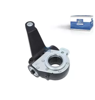 Levier régleur, automatique, gauche, N42 x 1,5, b: 14 mm, Lb: 145 mm, Or: 56 mm, DIN 5480, 26 teeth Pour Mercedes-Benz Actros 1