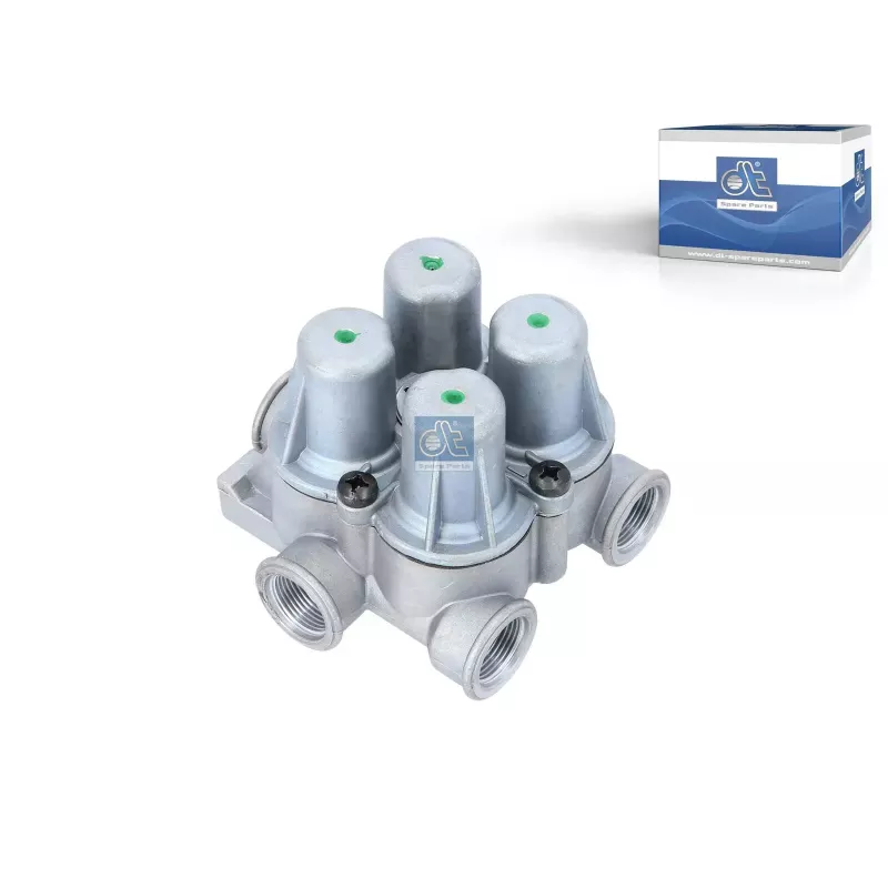 Valve de protection 4 circuits M22 x 1,5, max. 20 bar, Po21: 7 bar, Po22: 7 bar, Po23: 7 bar, Po24: 7 bar, Pc21: 5 bar