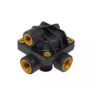 Valve de relais M16 x 1,5, M22 x 1,5, max. 10 bar Pour MAN Chassis, L/M/F/E 2000 - 1505150 - 81.52116.6067 - 81.52116.6068