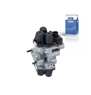 Valve de protection 4 circuits, 5 V, M12 x 1,5, M22 x 1,5, max. 13 bar, Po21: 9 bar, Po22: 9 bar, Po23: 7.5 bar, Po24: 7.5 bar