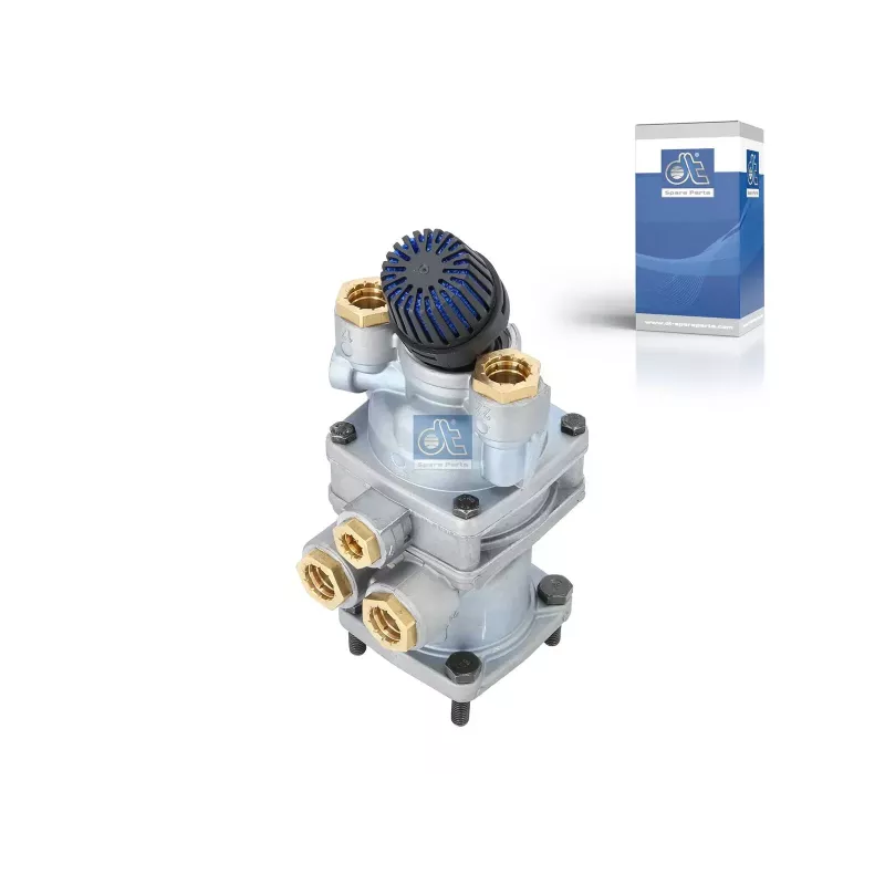 Valve de frein à pied, max. 10.2 bar Pour Mercedes-Benz Actros 1, Atego 1, Atego 2, Axor, Econic 1 - 0044314905 - 0044316205