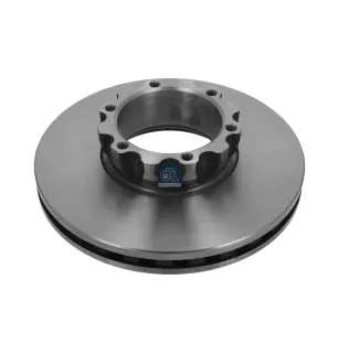 Disque de frein, D: 312 mm, 6 bores, P: 140 mm, M12 x 1,5, d: 118 mm, H: 82 mm, S: 34 mm, s: 32 mm Pour Mercedes-Benz
