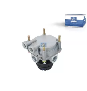 Valve de relais M16 x 1,5, M22 x 1,5, max. 10 bar Pour DAF 45/55/65/75/85/95, CF, XF, Mercedes-Benz Actros 1, Actros 2, Actros 3
