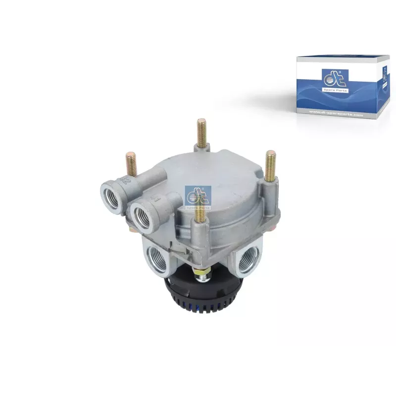 Valve de relais M16 x 1,5, M22 x 1,5, max. 10 bar Pour DAF 45/55/65/75/85/95, CF, XF, Mercedes-Benz Actros 1, Actros 2, Actros 3