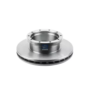 Disque de frein, D: 430 mm, 10 bores, P: 238 mm, M14 x 1,5, d: 211 mm, H: 132.5 mm, S: 45 mm, s: 37 mm Pour Mercedes-Benz Actros
