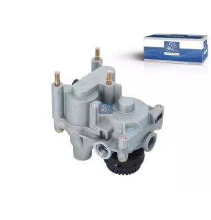 Valve de relais 24 V, M16 x 1,5, M22 x 1,5, max. 13 bar Pour Iveco EuroStar, EuroTech, Stralis, Trakker, Mercedes-Benz Actros 1