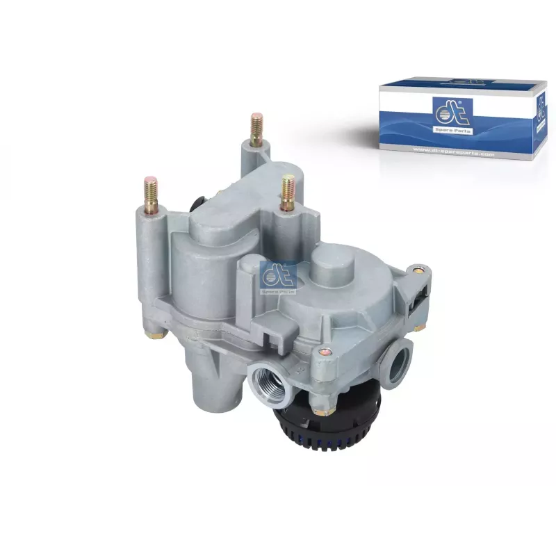 Valve de relais 24 V, M16 x 1,5, M22 x 1,5, max. 13 bar Pour Iveco EuroStar, EuroTech, Stralis, Trakker, Mercedes-Benz Actros 1