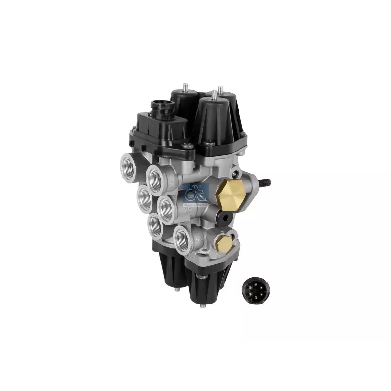 Valve de protection 4 circuits 32 V, M12 x 1,5, M22 x 1,5, max. 13 bar, Po21: 9 bar, Po22: 9 bar, Po23: 7.5 bar, Po24: 7.5 bar