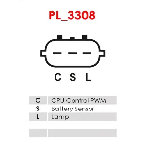 Régulateur alternateur 12V Mitsubishi UD03000ARE UD12703ARE