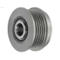 Poulie lente d’alternateur BOSCH 1126601567 pour 1127011848, F00M992711, CARGO 237600, IKA 3.3521.0, 3.3521.1, INA 5350007000