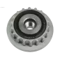 Poulie lente d’alternateur BOSCH F00M391119 pour F00M991300, CARGO 236531, 333134, HELLA 9XU358038-721, IKA 3.5318.0, 3.5318.1