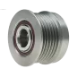 Poulie lente d’alternateur AS-PL UD101504AFP, BOSCH F00M147800, F00M591103, F00M599423, F00M991204, F00M991283, F00M992750