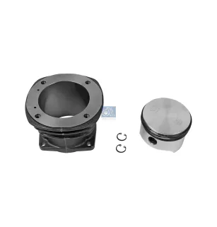 Kit de piston et chemise Pour Mercedes-Benz OM 300 - (L-Serie), MK-Series (OM 400), Bus O 300 - 51.54101.7084S - 0031315901S1