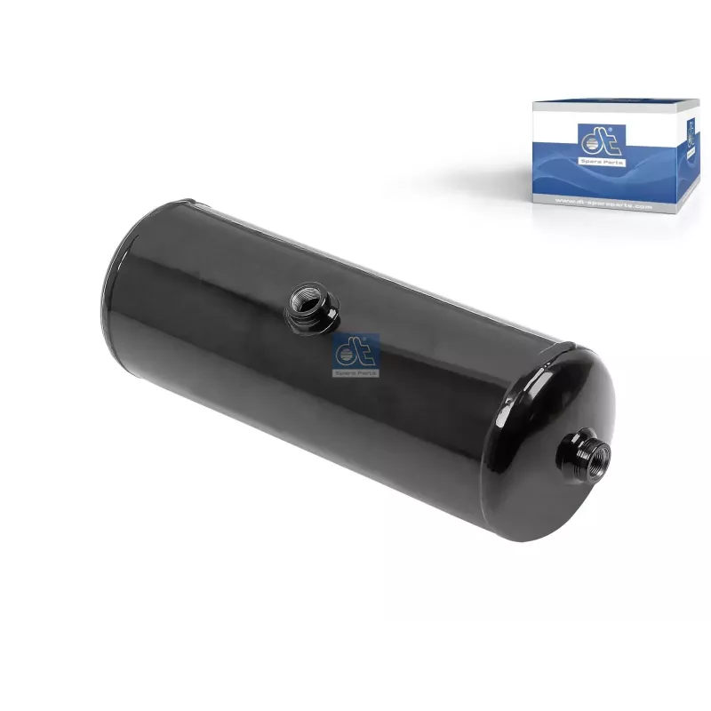 Réservoir à air 6 l, D: 144 mm, M22 x 1,5, L: 453 mm, 15.5 bar Pour Mercedes-Benz Actros 2, Actros 3, Atego 1, Axor