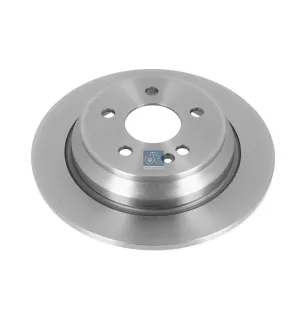 Disque de frein, D: 296 mm, 5 bores, b: 15 mm, P: 112 mm, d: 67 mm, H: 57.7 mm, S: 10 mm, s: 8 mm Pour Mercedes-Benz