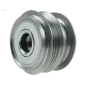 Poulie lente d’alternateur AS-PL UD11565AFP, BOSCH F000BL106K, F000BL9482, CARGO 333467, IKA 3.5488.0, 3.5488.1, INA 5350269